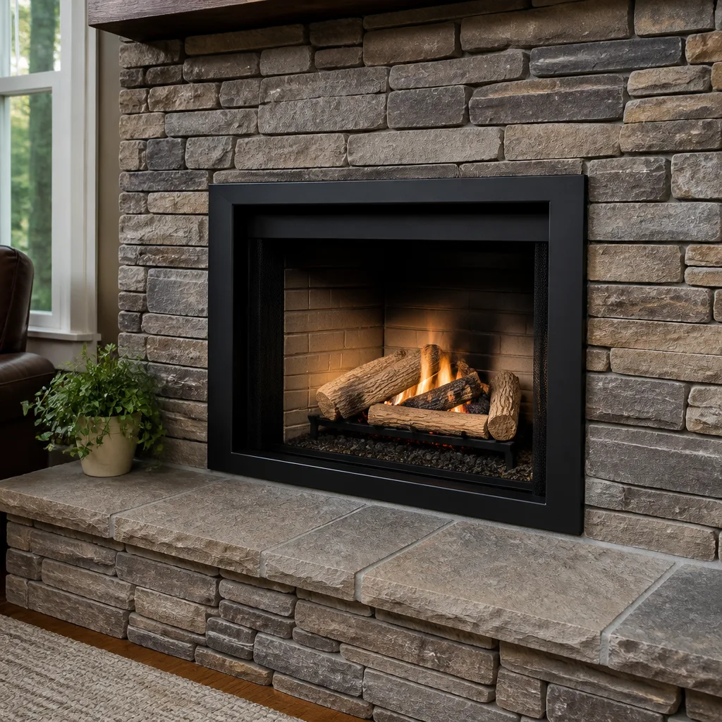 Gas fireplace service